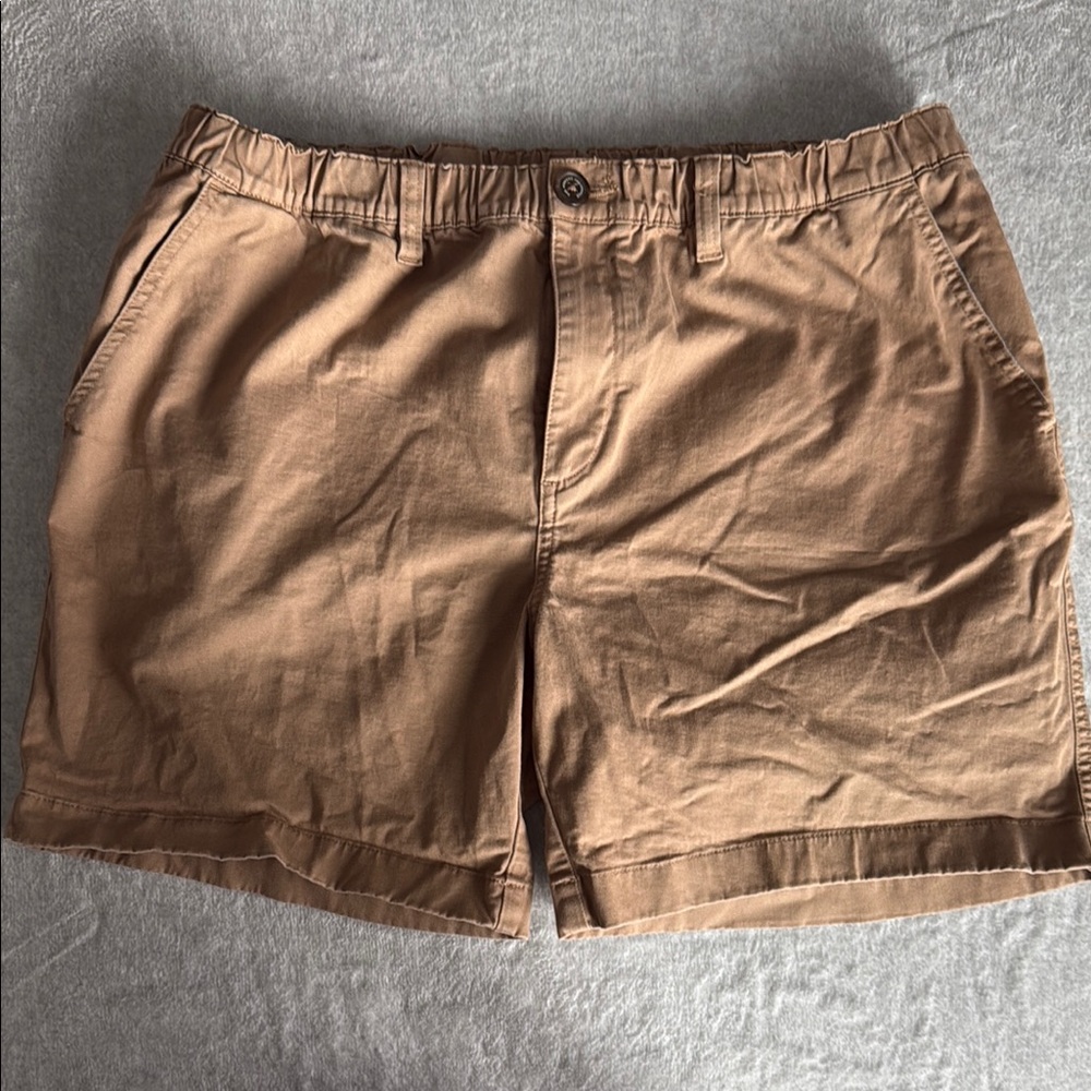 Chubbies Tan Cargo Shorts for Men